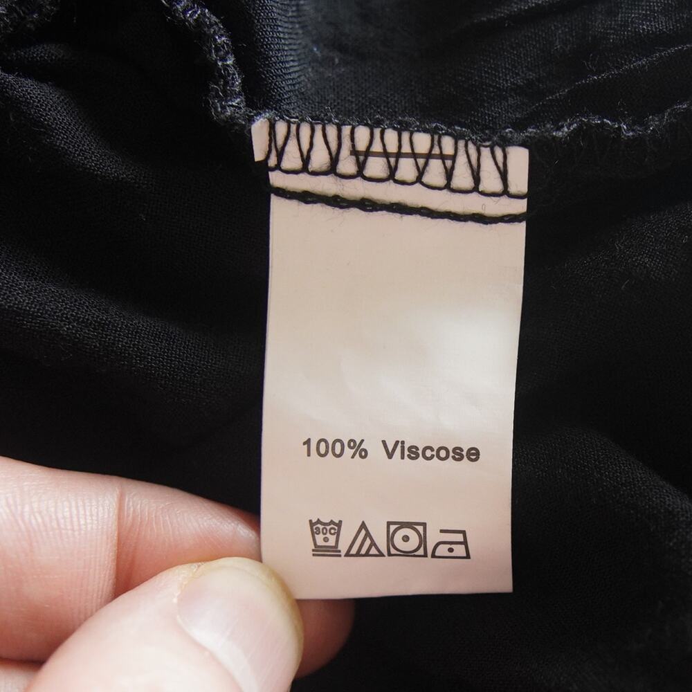 Angashion Black White Polka Dot Halter Romper L Lined Flowy Summer - Picture 6 of 12